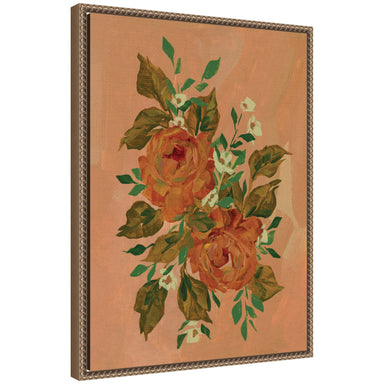 Framed Canvas 18x24 Sylvie Beaded Dark Gold 1