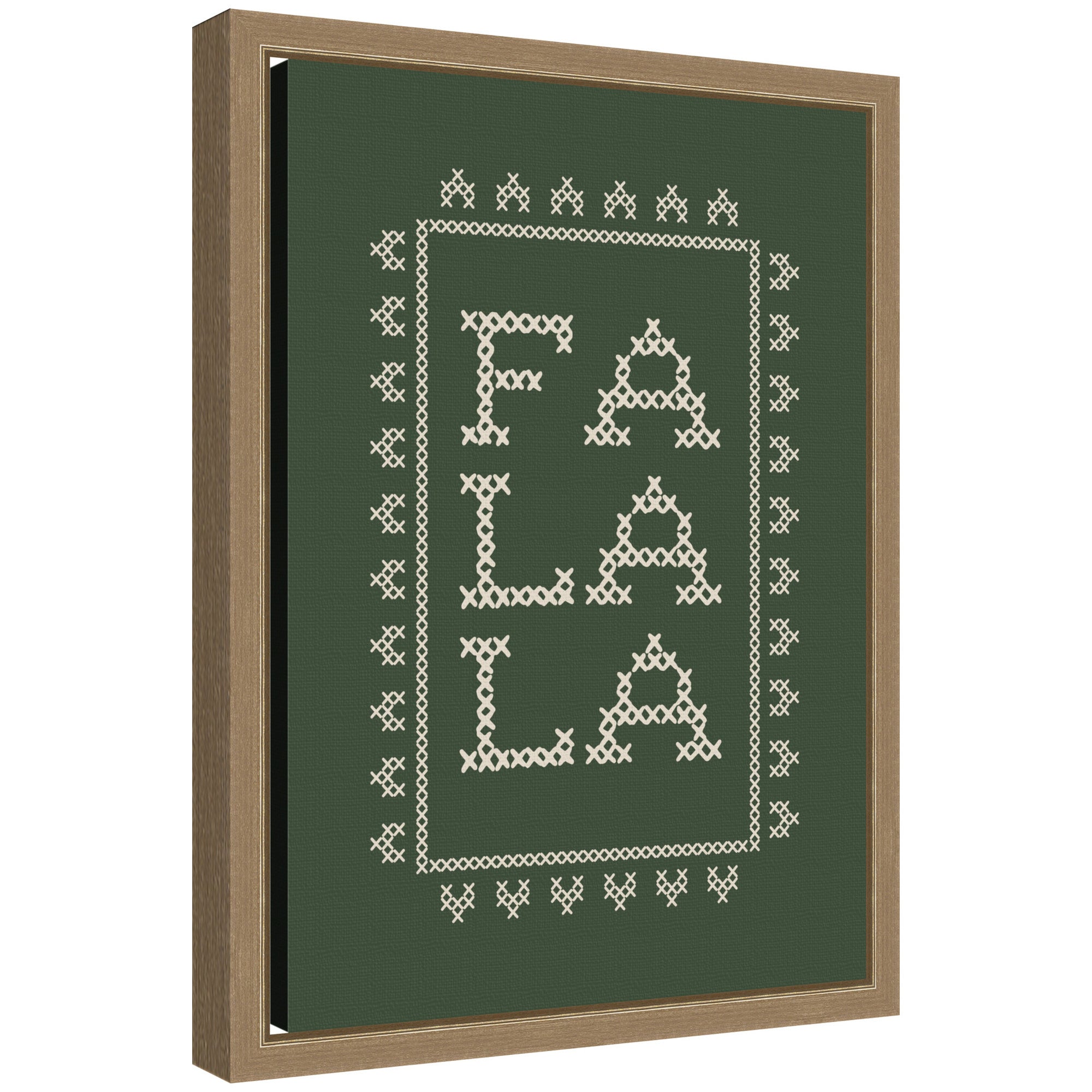 Framed Canvas Sylvie Dark Gold 10x13 1