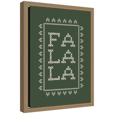 Framed Canvas Sylvie Dark Gold 10x13 1