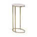 C Table White Gold 14x9x28 1