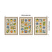 Art Set Sylvie Dark Gold 3 Piece Set 18x24 2