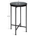 Tea Table Black Gray 14x14x26 2