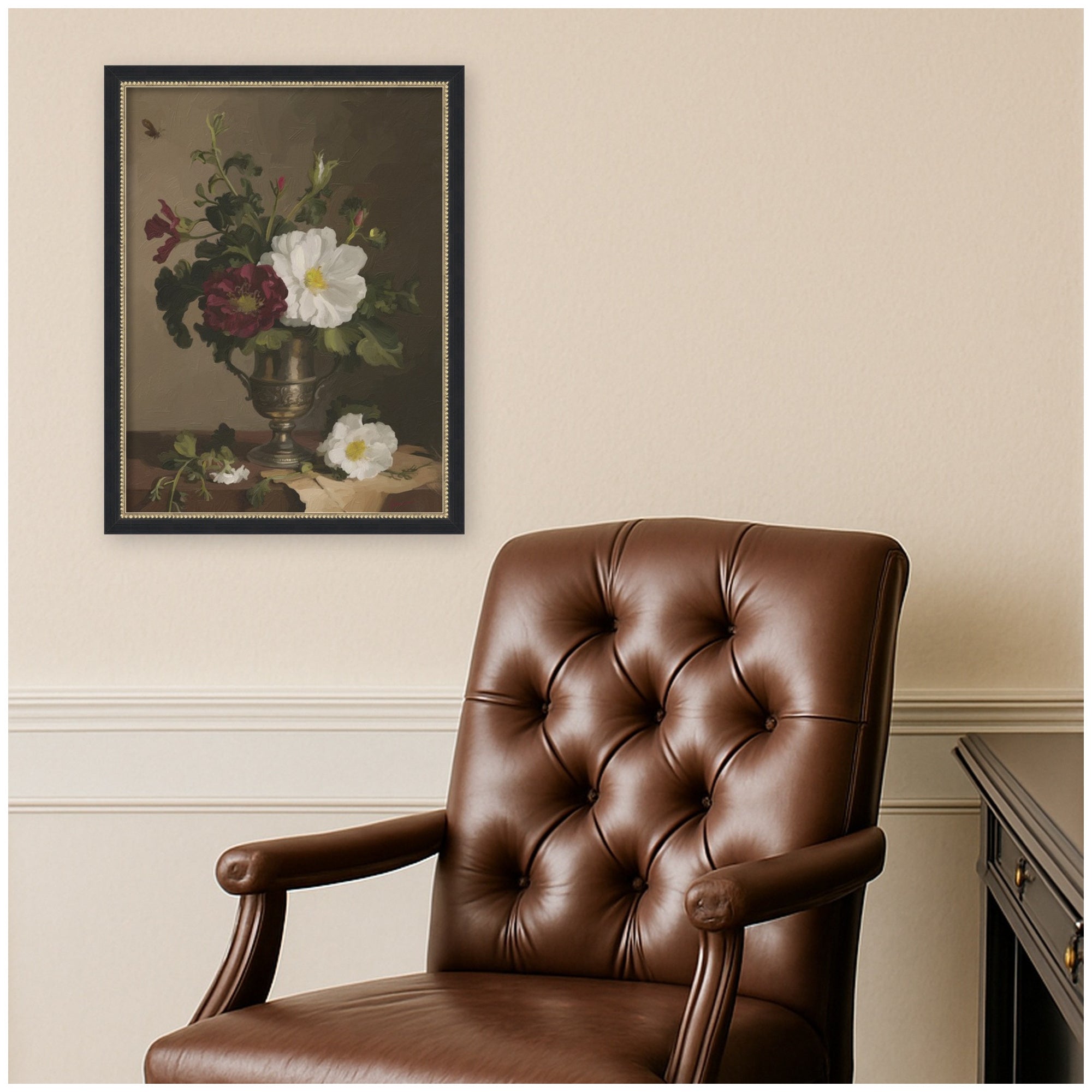 Mounted Canvas 20x26 Belmont Black 6