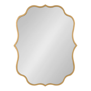 Scallop Mirror Gold 24x31 2