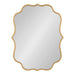 Scallop Mirror Gold 24x31 2