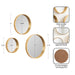 Mirror Set Gold 3pc 2