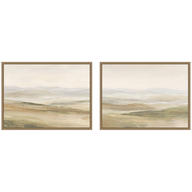 Art Set 2 Piece Set 18x24 Sylvie Dark Gold 1