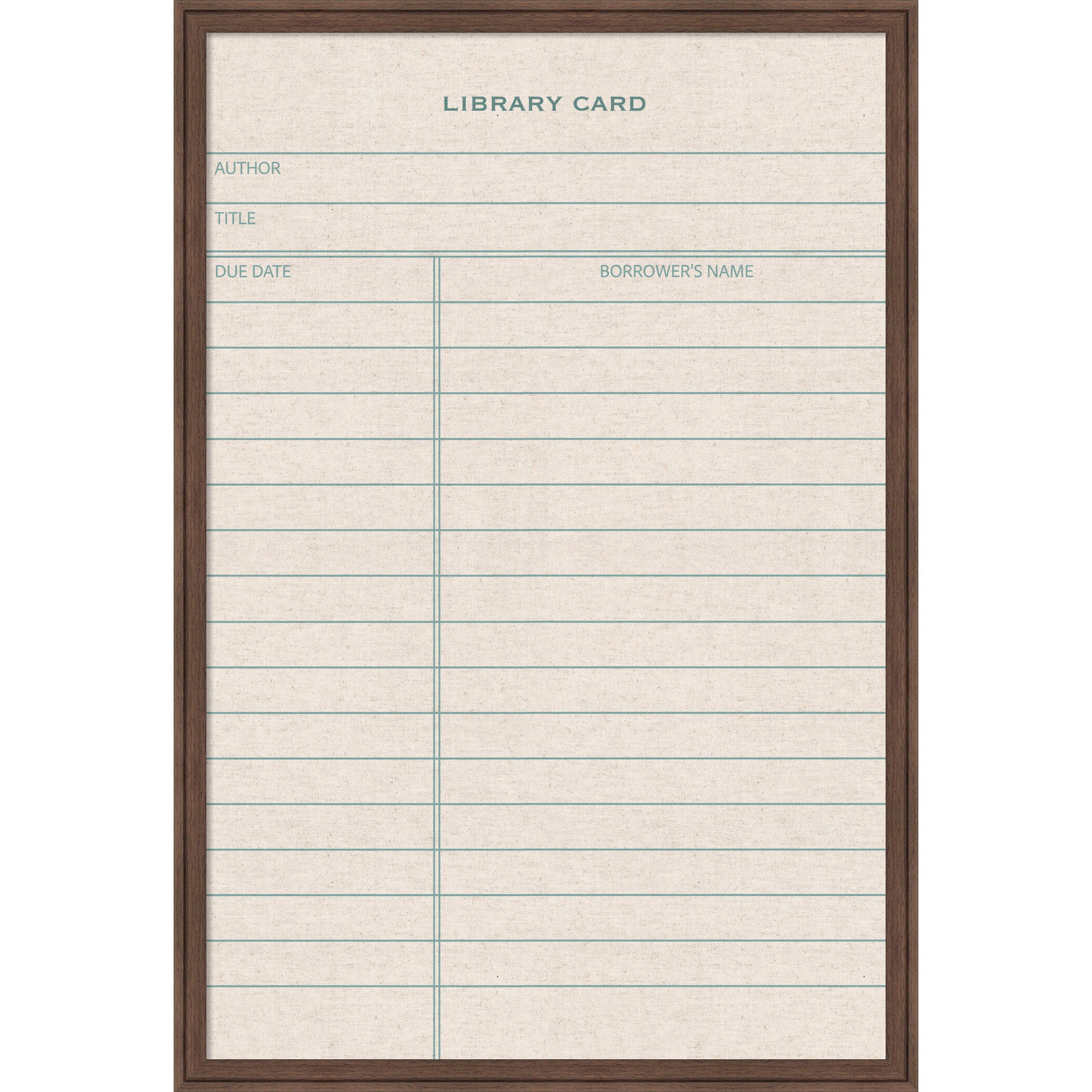 Magnetic Canvas 26x38 Florence Medium Brown 1