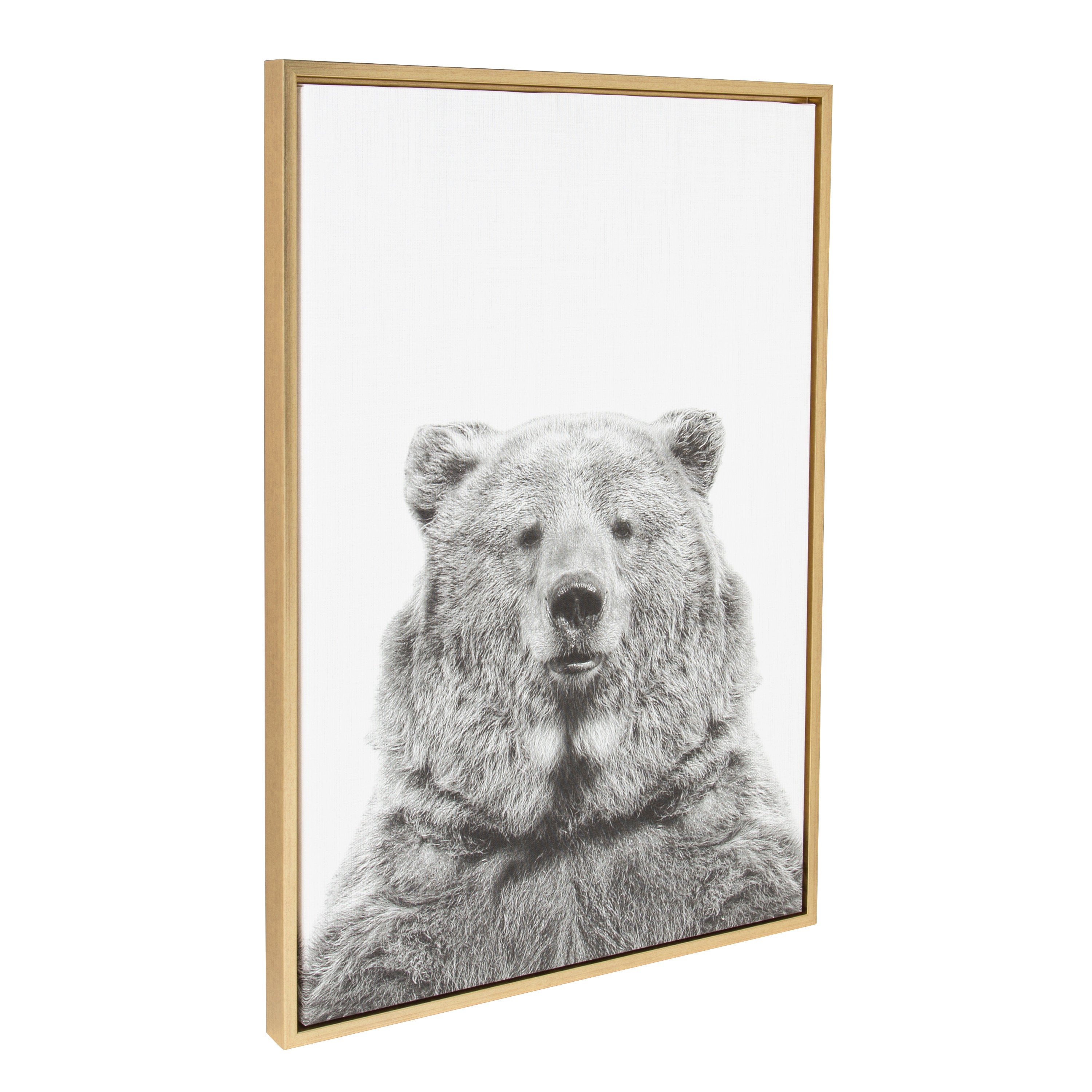 Framed Canvas 23x33 Sylvie Bright Gold 2