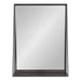 Functional Mirror Gray 18x24 2