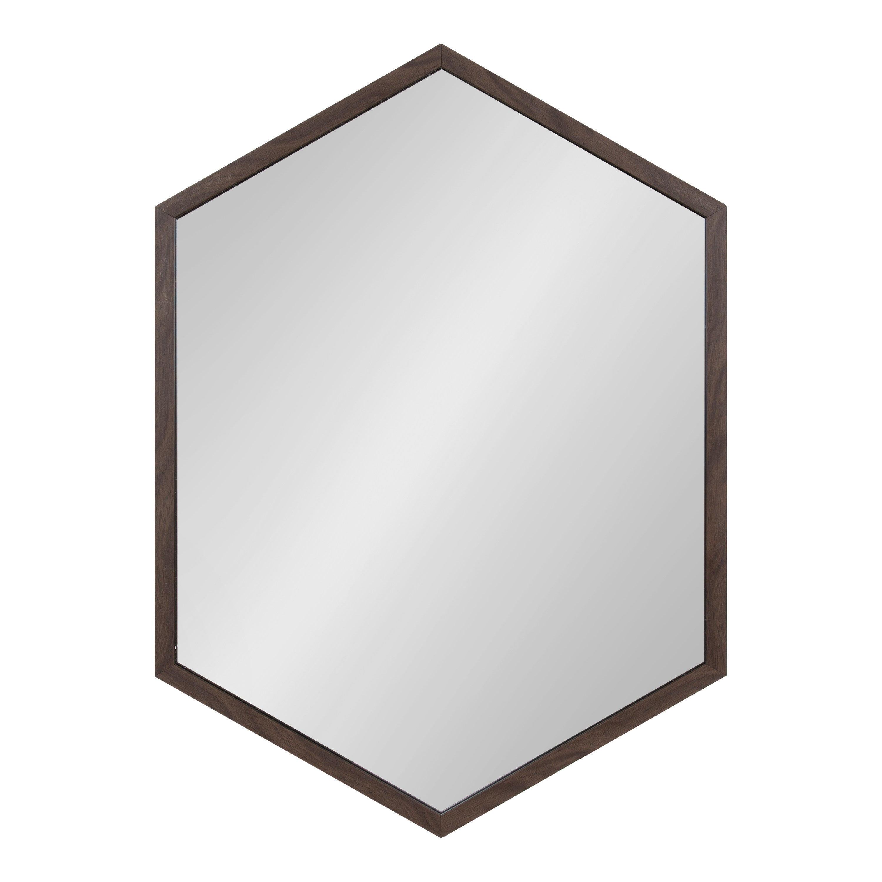 Laverty Framed Hexagon Wall Mirror