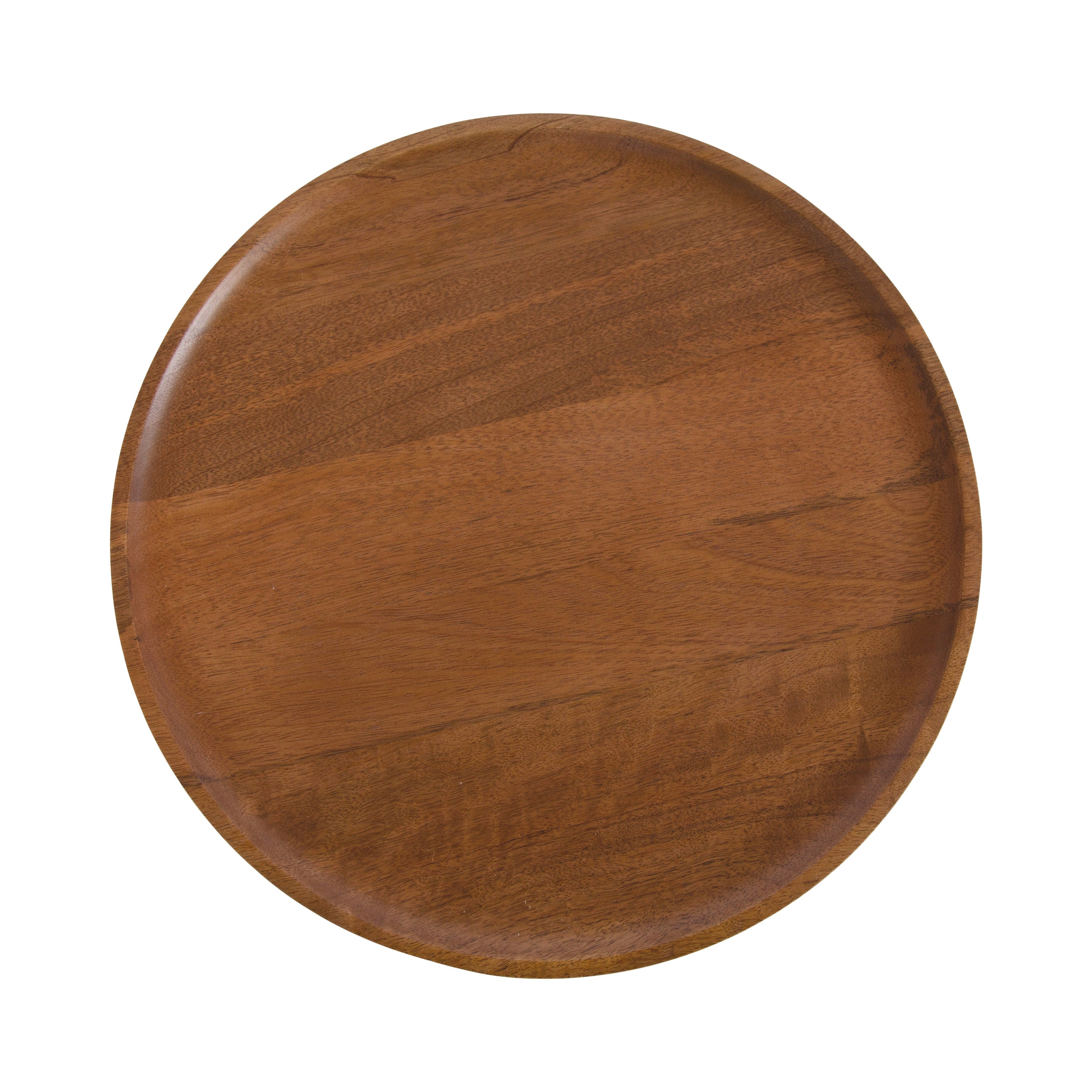 Side Table Walnut Brown Gold 14x14x24 5