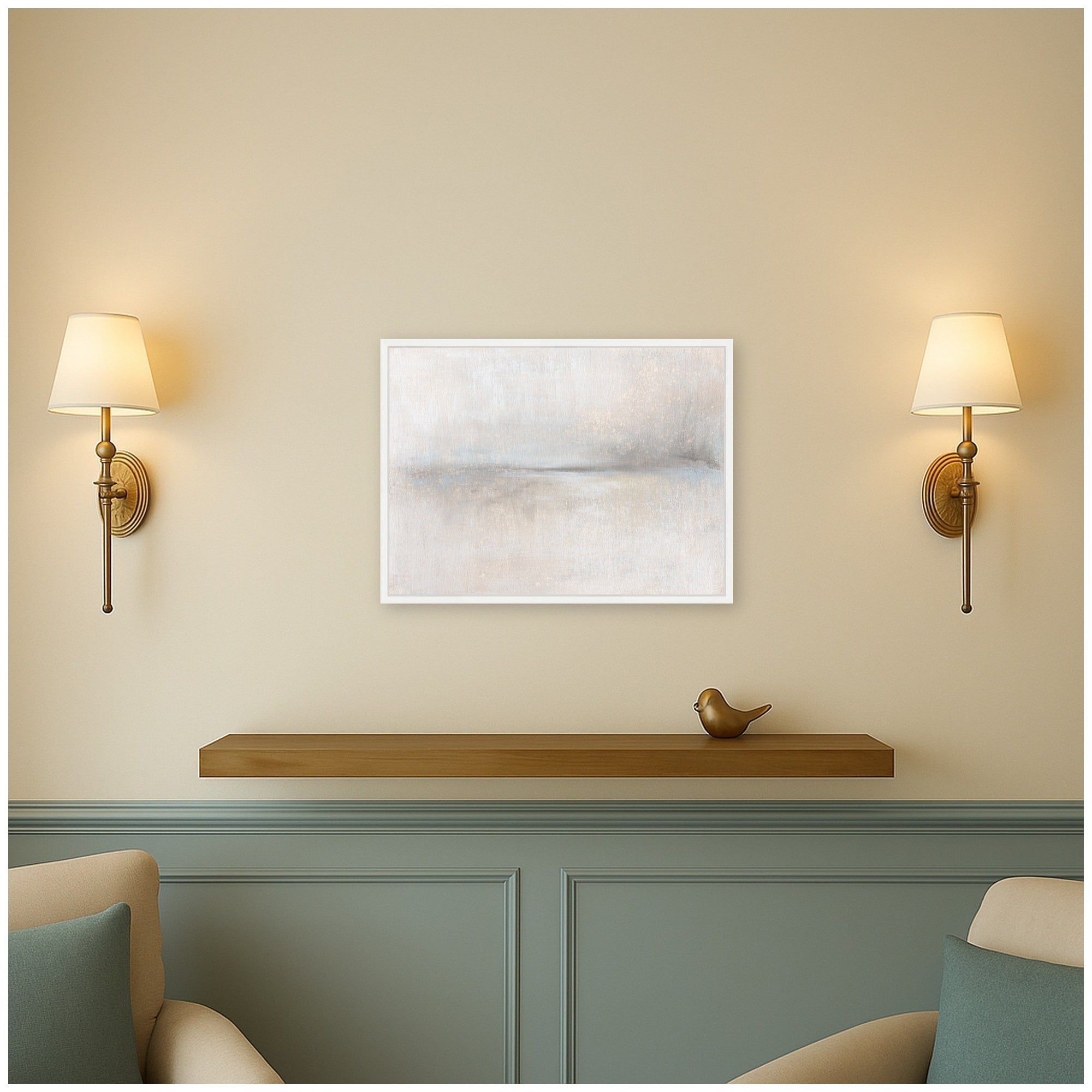 Framed Canvas 24x18 Sylvie White 6