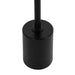 Side Table Natural Black 14x14x24 4