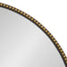 Round Mirror Gold 24" Diameter 3