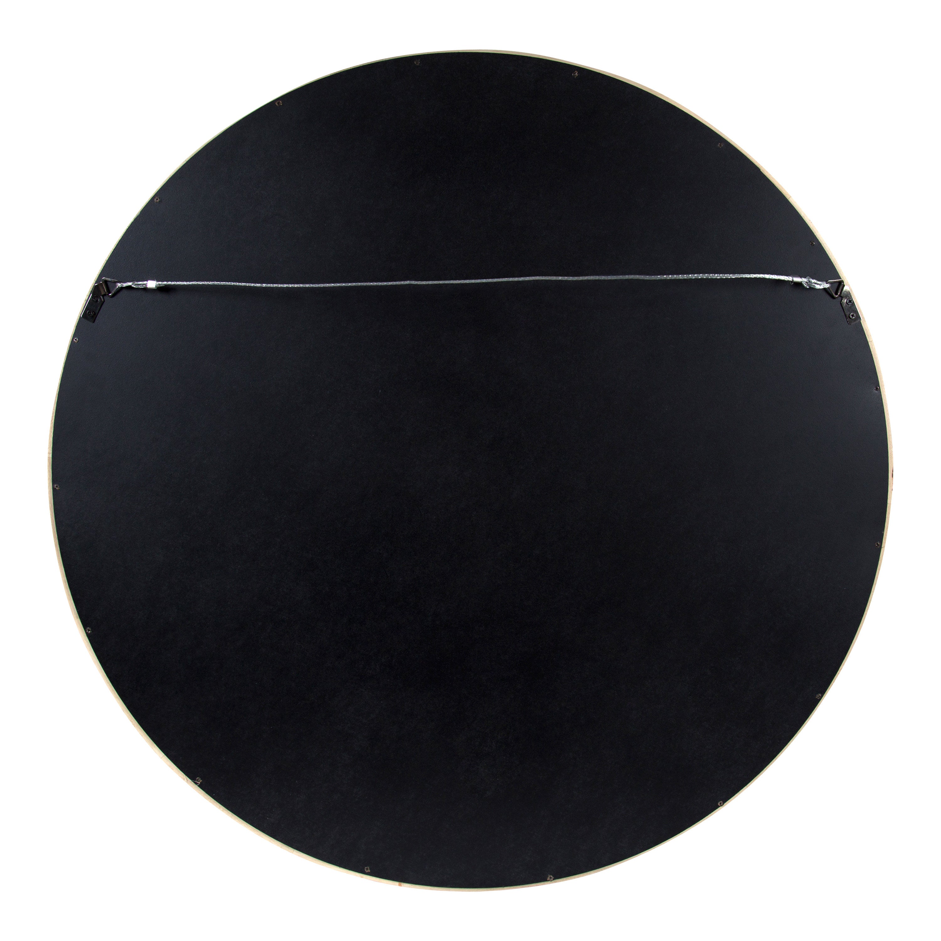 Round Mirror Natural 30" Diameter 4
