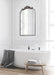 Arch Mirror 19x31 Silver 7