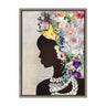 Sylvie Natural Woman Framed Canvas by Nikki Chu