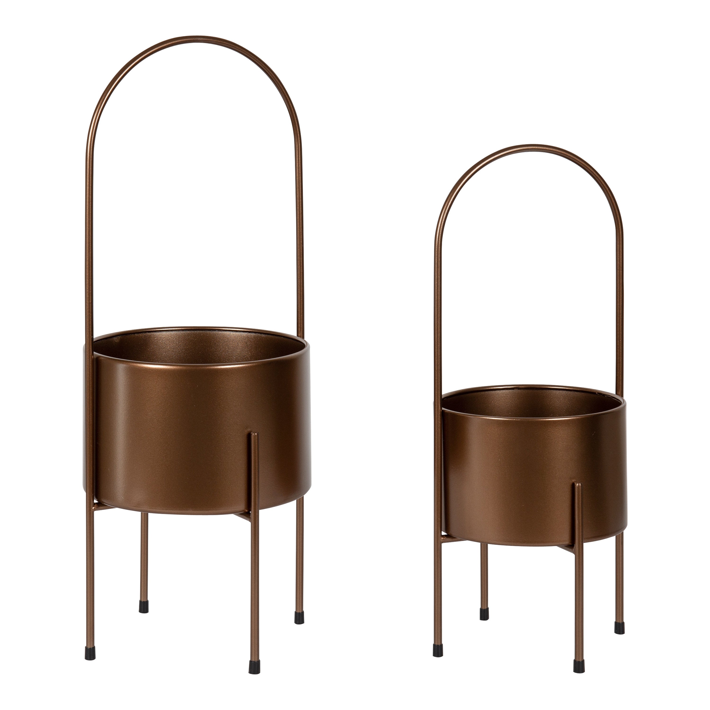 Freestanding Planter 2 Piece Bronze 3