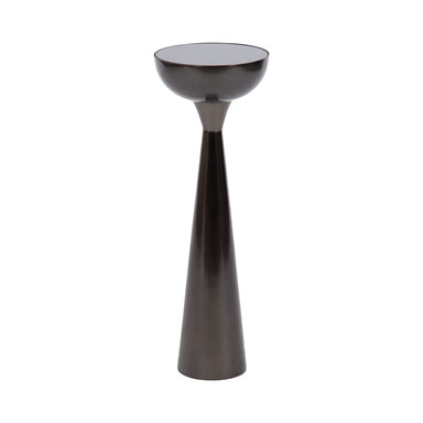 Drink Table Black Pewter 8x8x23 1