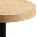 Drink Table Natural Black 9x9x22 3