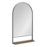 Chadwin Arch Wall Mirror with Shelf
