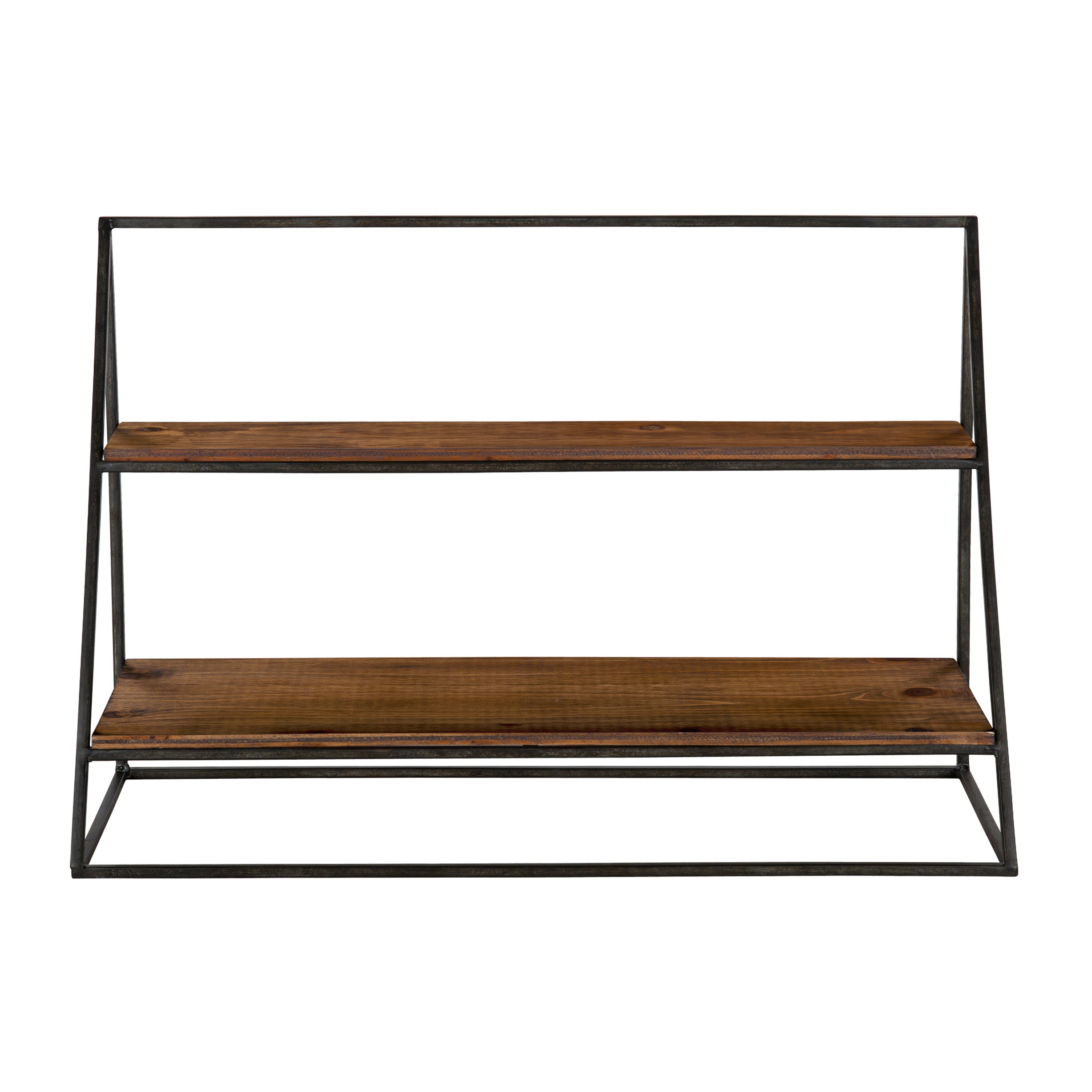 Accent Shelf Brown 24x8x16 3