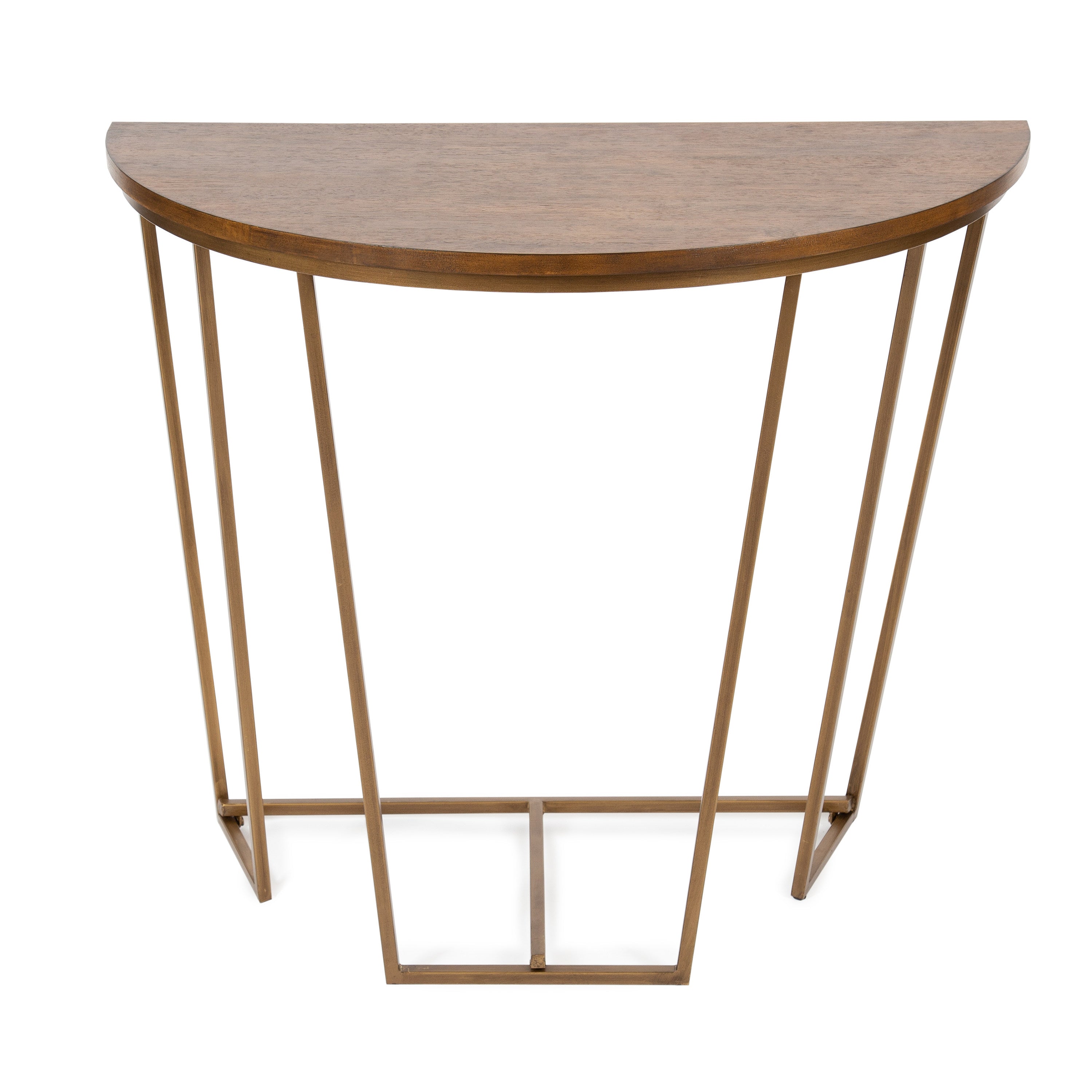 Console Table Walnut Brown 36x18x29.75 3