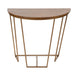 Console Table Walnut Brown 36x18x29.75 3
