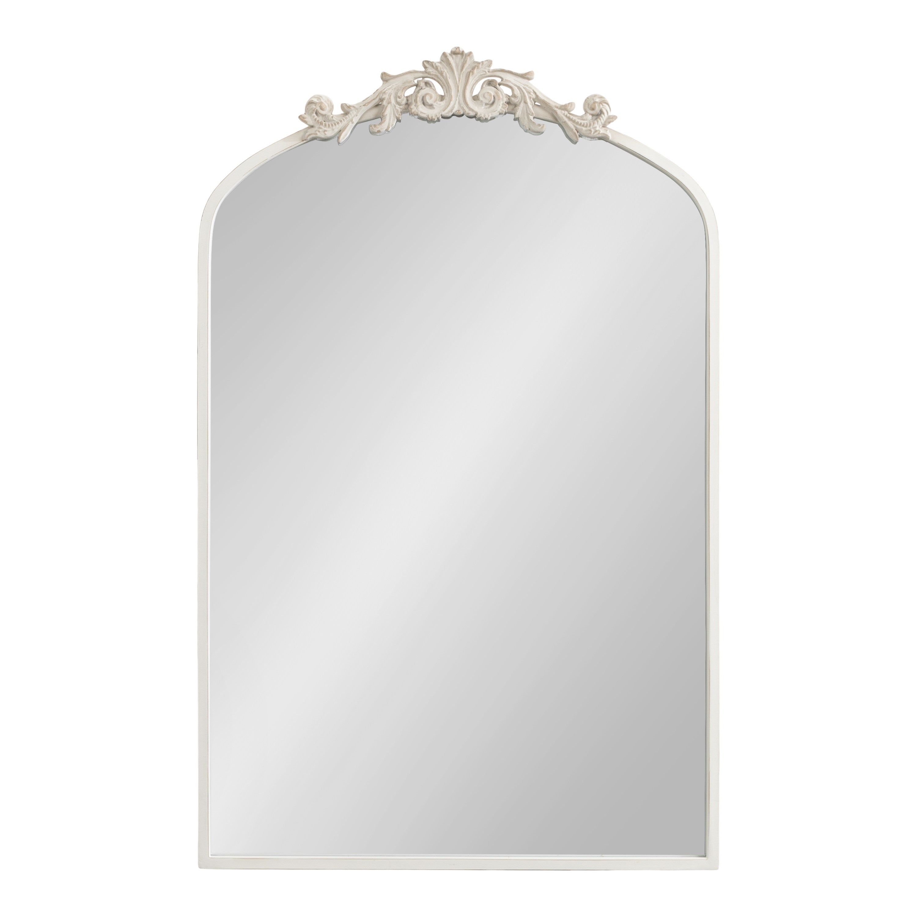Arch Mirror 24x36 White 5