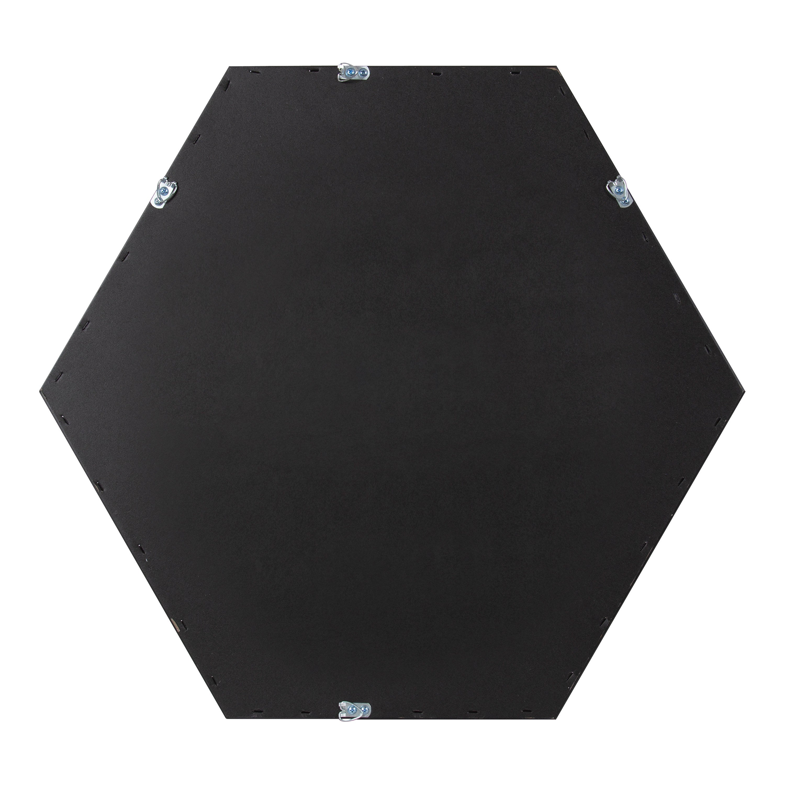 Laverty Framed Hexagon Wall Mirror