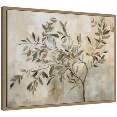 Framed Canvas 24x18 Sylvie Dark Gold 1