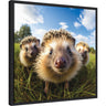 Funny Hedgehog Selfie by The Creative Bunch Studio