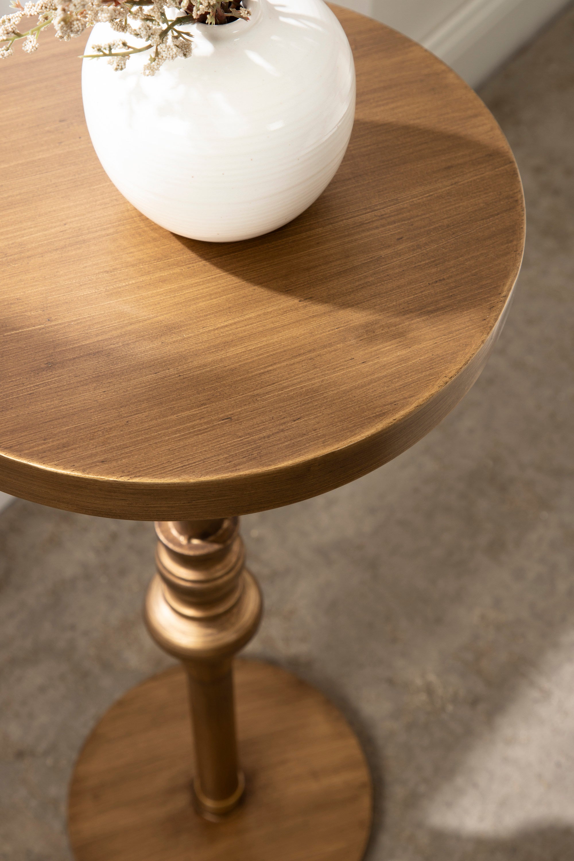 Drink Table Gold 13x13x26 8