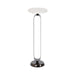 Drink Table White Pewter 8x8x24 5