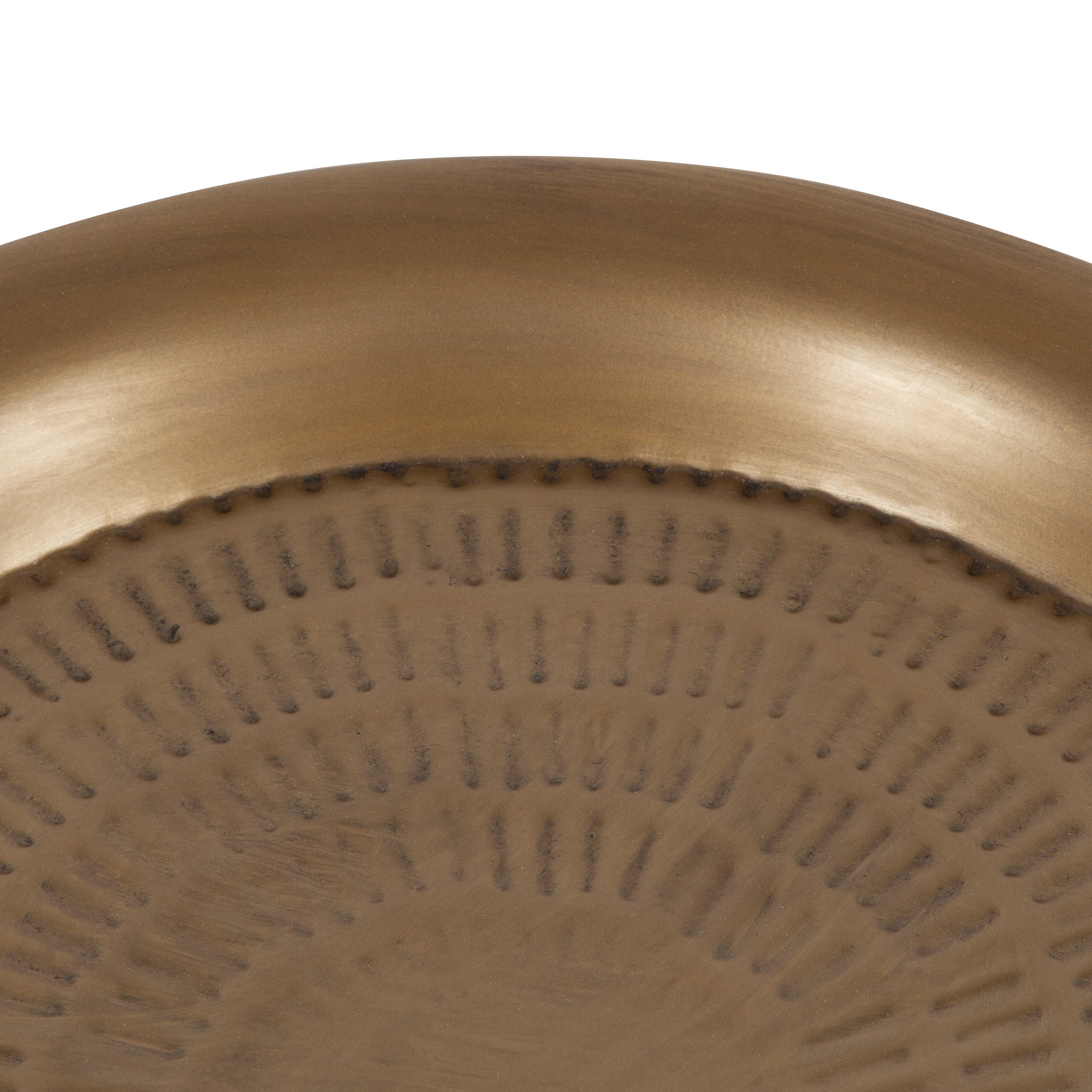 Mahdavi Round Metal Accent Table