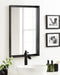 Rectangle Mirror Black 20x30 6