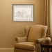 Framed Art Florence Light Brown 22x18 5