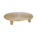 Serving Tray Gold 10" diameter 6