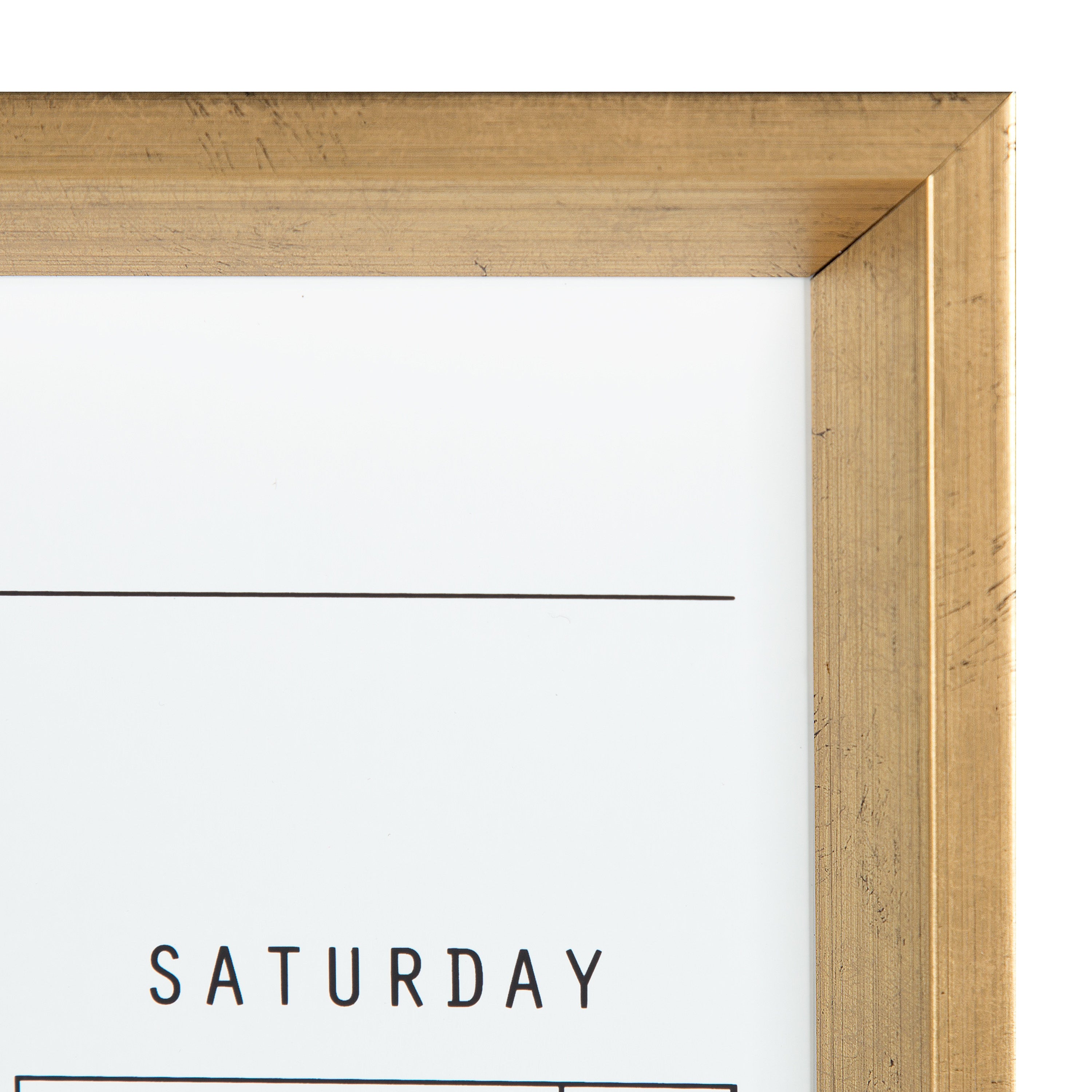 Monthly Calendars Gold 21.5x27.5 3