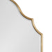 Arch Mirror Gold 20x30 3