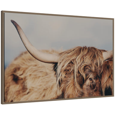 Framed Canvas Sylvie Dark Gold 41x28 1