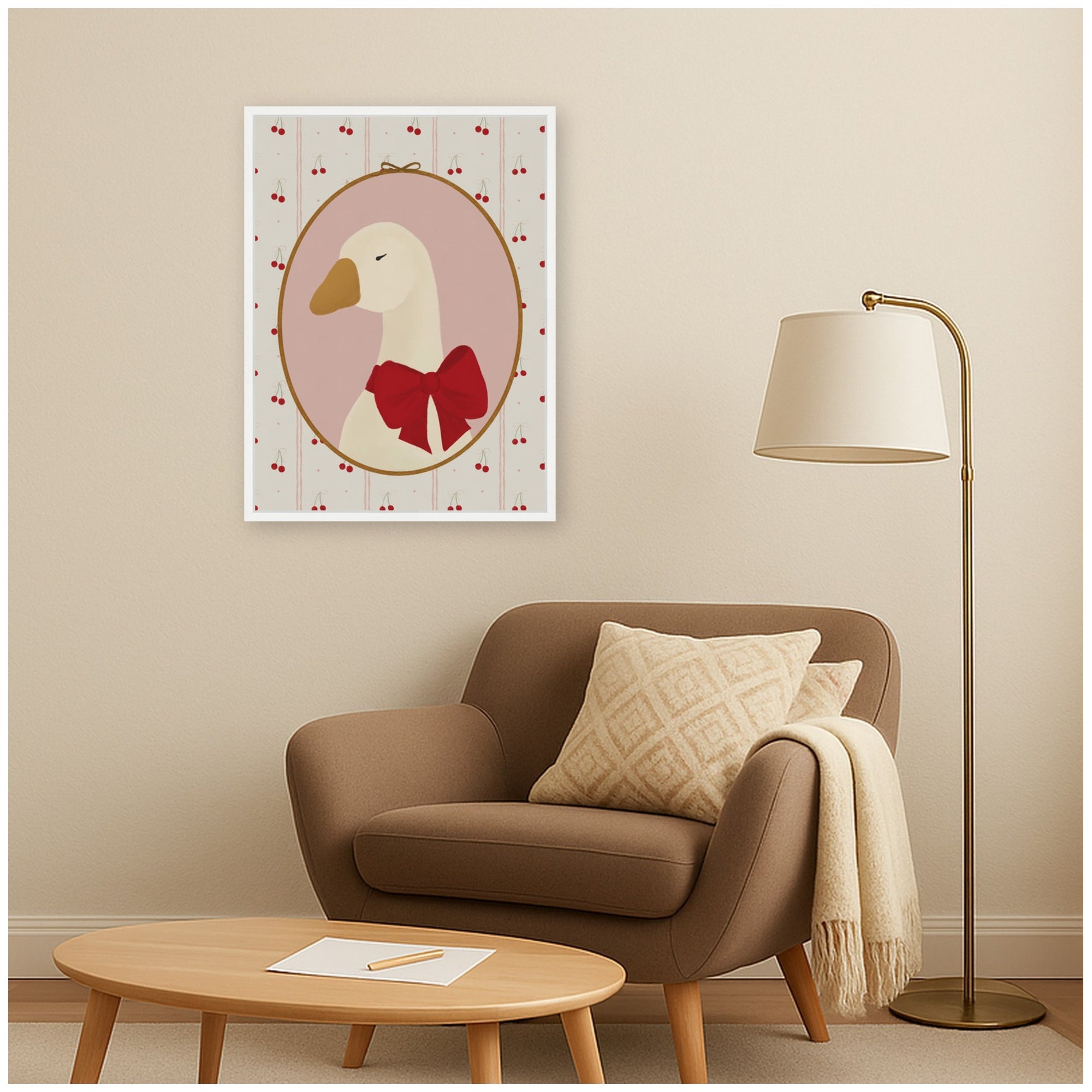Framed Canvas 18x24 Sylvie White 7