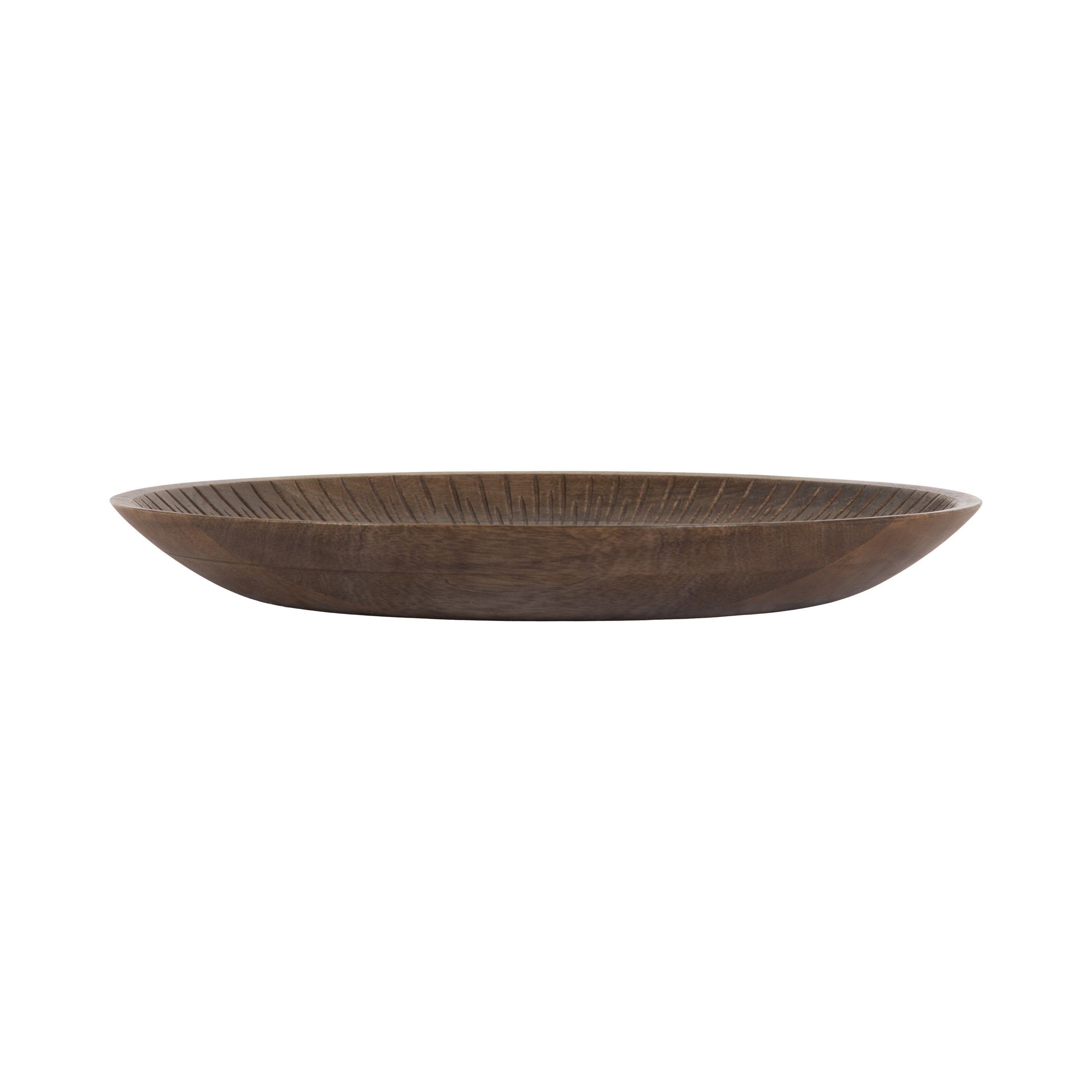 Zandros Round Carved Tray