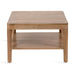 Coffee Table Natural 26x26x18 5