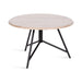 Coffee Table Whitewash Black 28x28x18 6