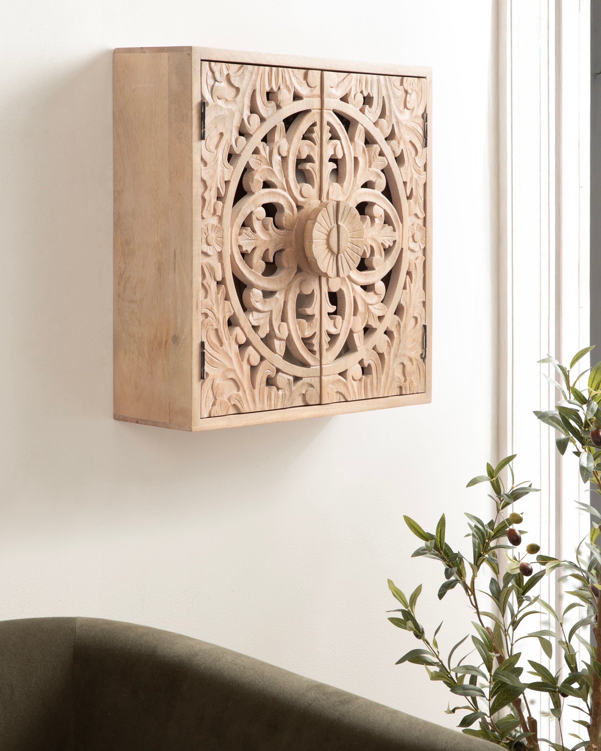 Cabinet Natural Beige 20x6x20 8