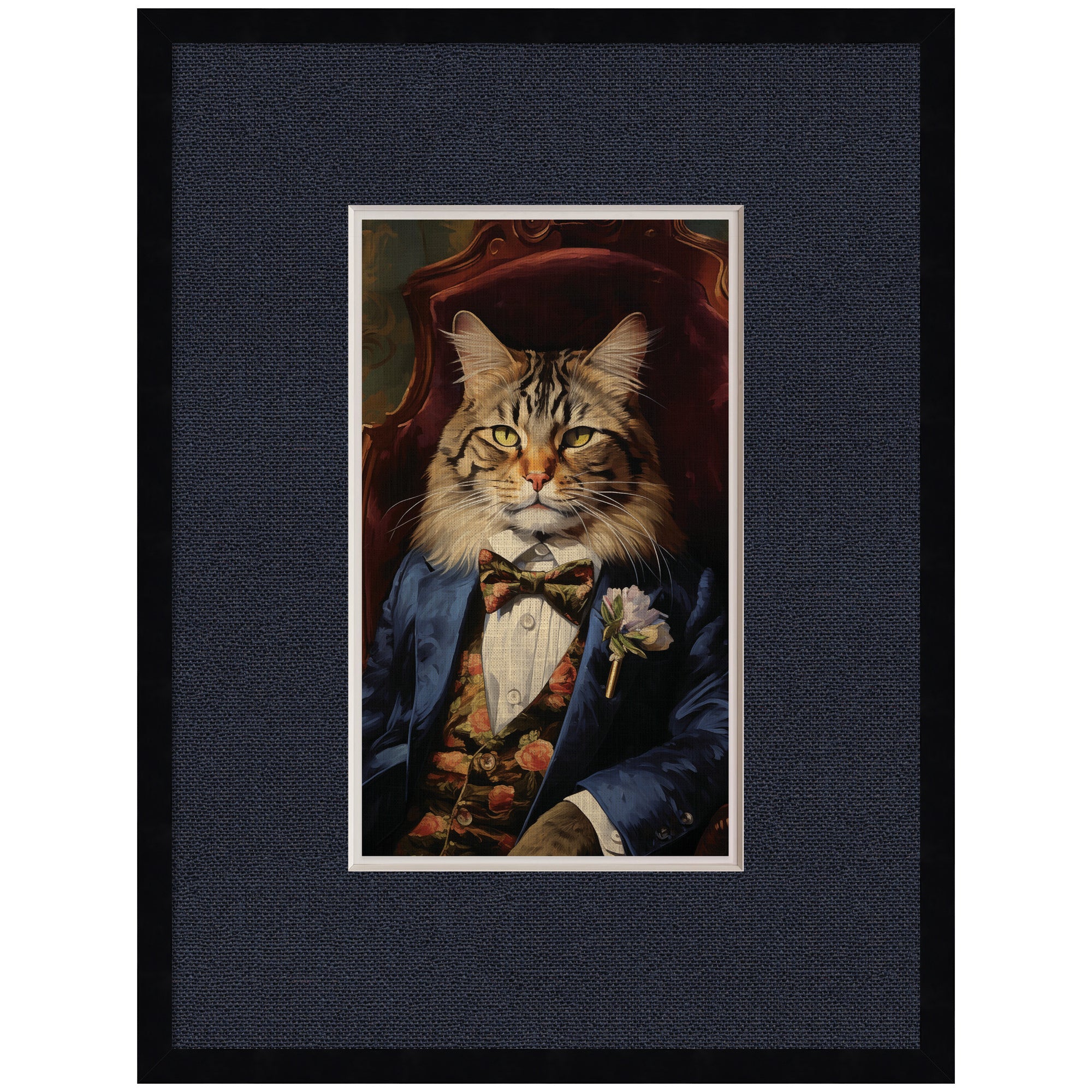 Framed Art 19x25 Svelte Noir Black 1
