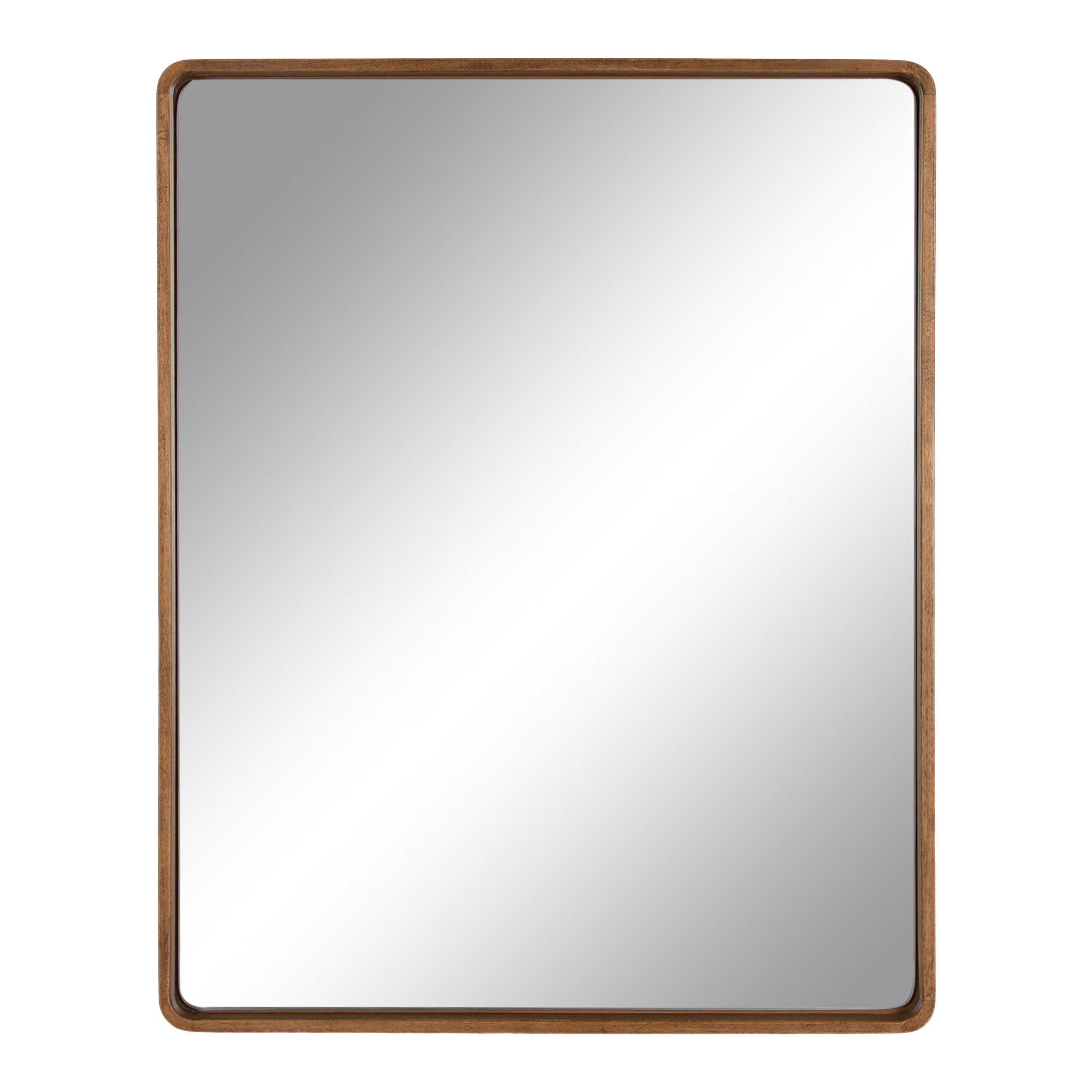 Rectangle Mirror Rustic Brown 24x30 5