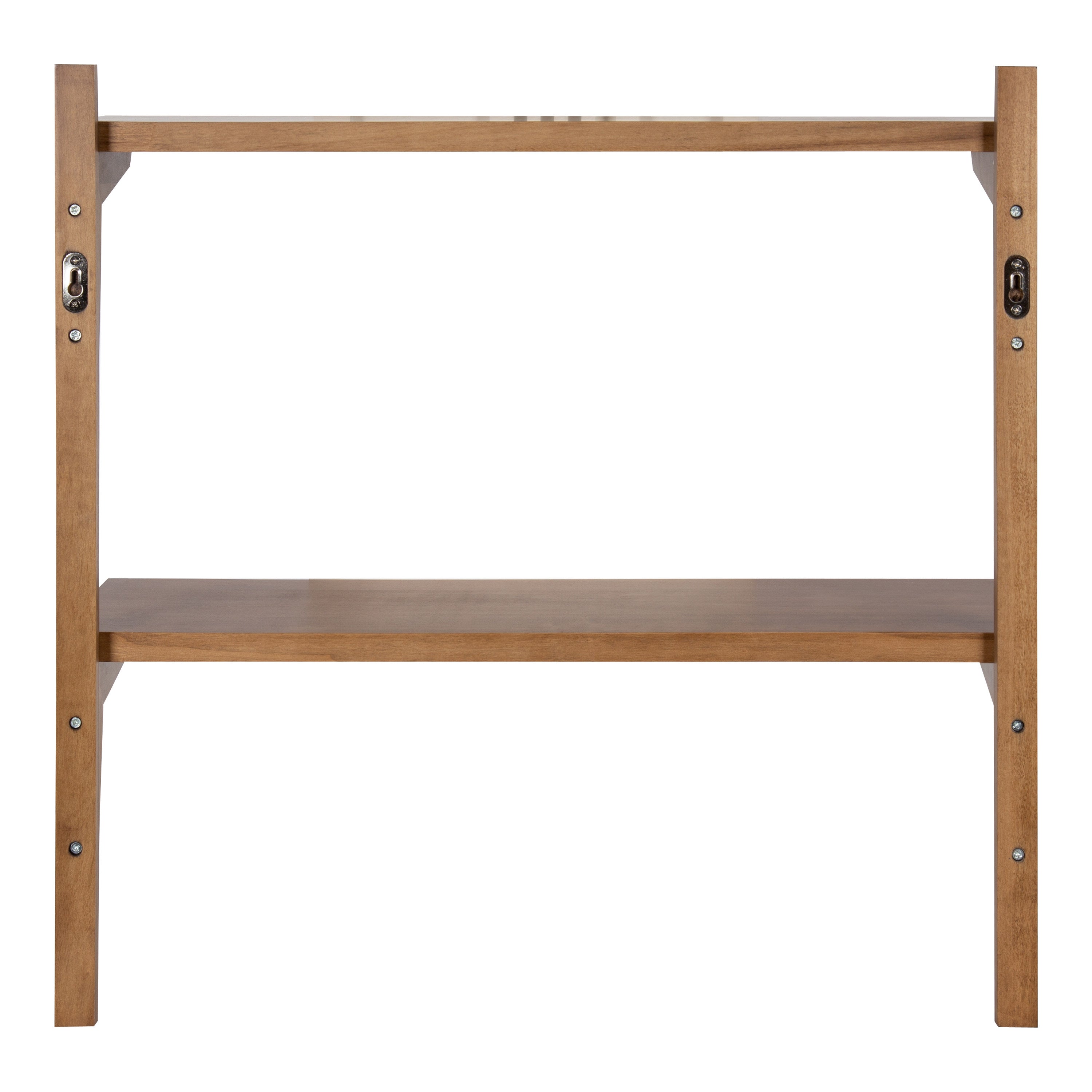 Accent Shelf Rustic Brown 24x8x24 5